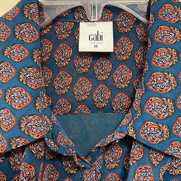Cabi sleeveless shirt with ruffles - Picture 2 of 4